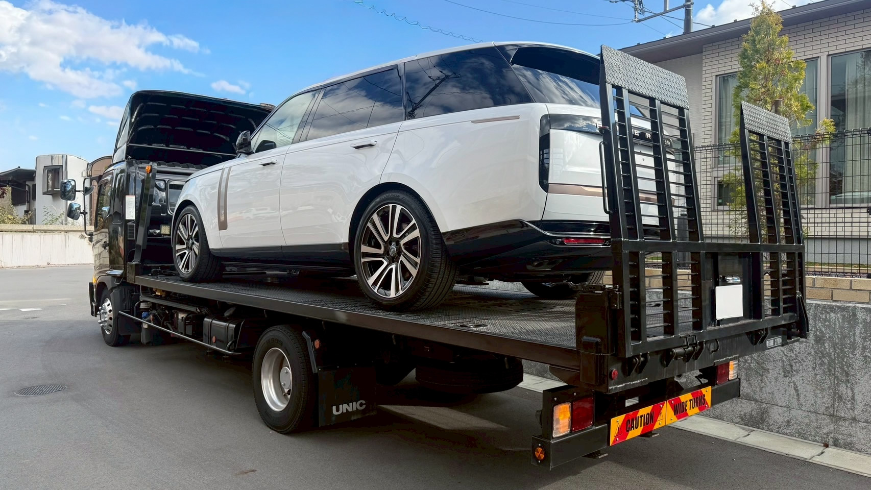 輸入車搬送実績