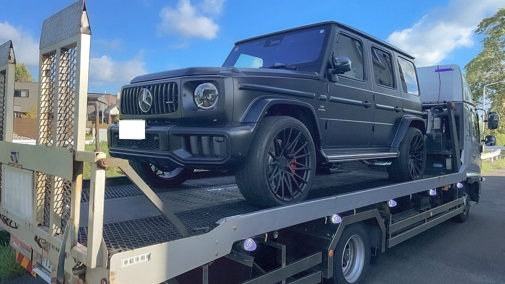 カスタムカー搬送実績